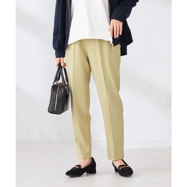 ［支持率NO.1/イージーケア］イージーテーパードパンツ | a.v.v【WOMEN】 | 詳細画像2 