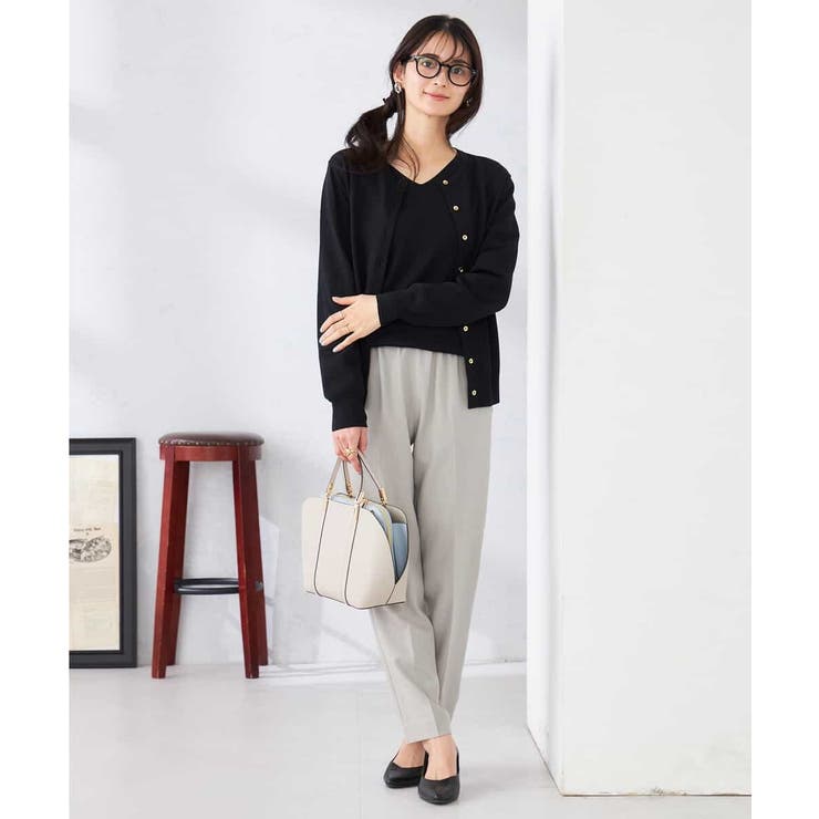 ［支持率NO.1/イージーケア］イージーテーパードパンツ | a.v.v【WOMEN】 | 詳細画像21 