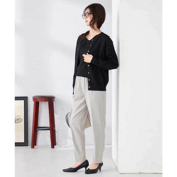 ［支持率NO.1/イージーケア］イージーテーパードパンツ | a.v.v【WOMEN】 | 詳細画像22 