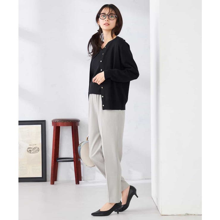 ［支持率NO.1/イージーケア］イージーテーパードパンツ | a.v.v【WOMEN】 | 詳細画像23 