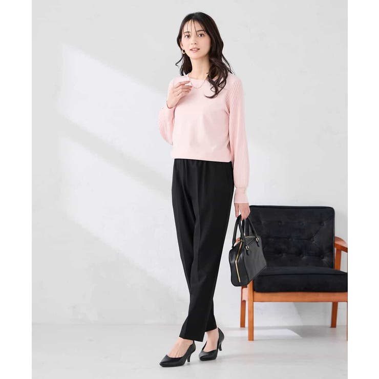 ［支持率NO.1/イージーケア］イージーテーパードパンツ | a.v.v【WOMEN】 | 詳細画像28 