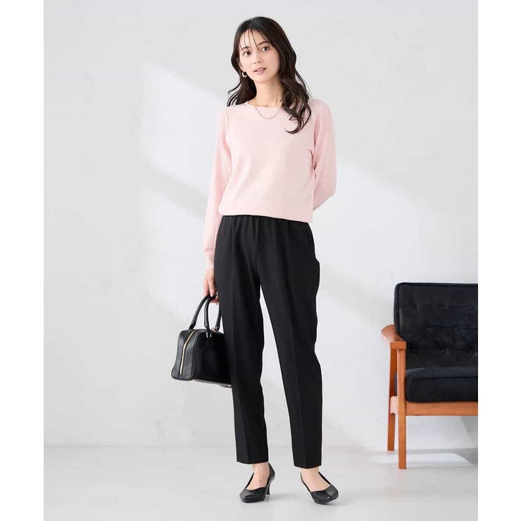 ［支持率NO.1/イージーケア］イージーテーパードパンツ | a.v.v【WOMEN】 | 詳細画像30 