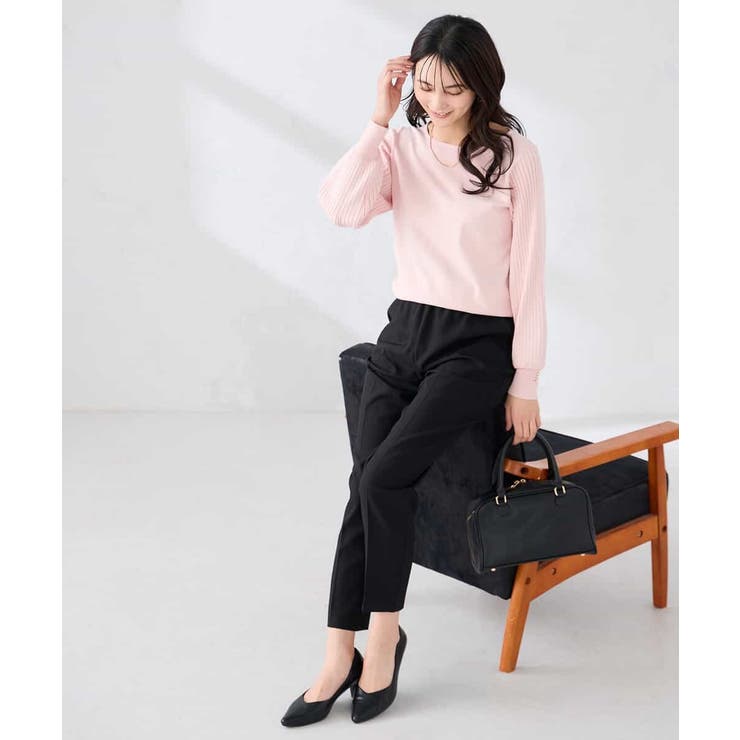 ［支持率NO.1/イージーケア］イージーテーパードパンツ | a.v.v【WOMEN】 | 詳細画像31 