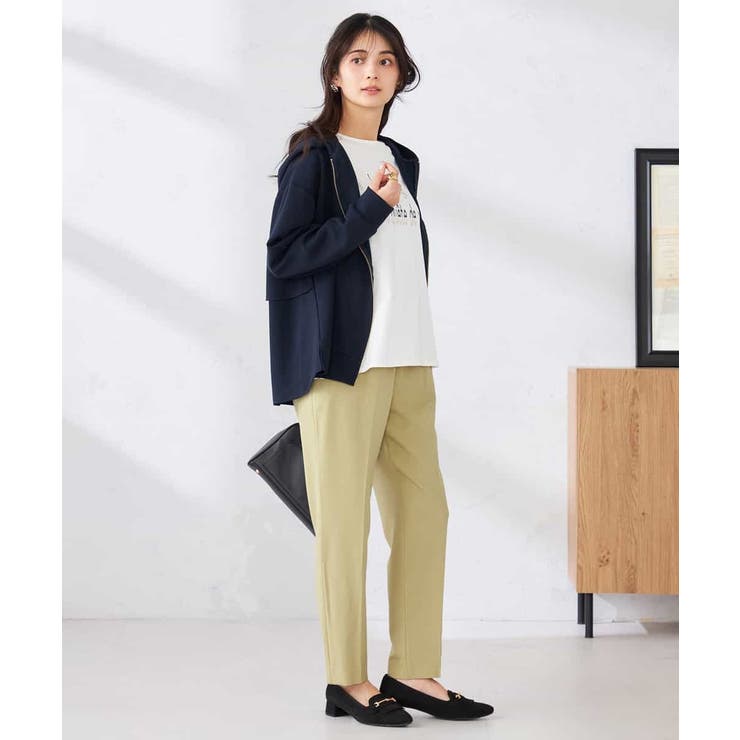 ［支持率NO.1/イージーケア］イージーテーパードパンツ | a.v.v【WOMEN】 | 詳細画像8 