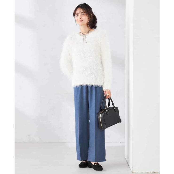 ［支持率NO.1/イージーケア］イージーワイドパンツ | a.v.v【WOMEN】 | 詳細画像14 