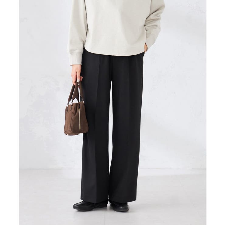 ［支持率NO.1/イージーケア］イージーワイドパンツ | a.v.v【WOMEN】 | 詳細画像25 