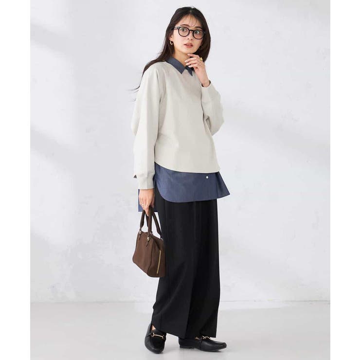 ［支持率NO.1/イージーケア］イージーワイドパンツ | a.v.v【WOMEN】 | 詳細画像31 