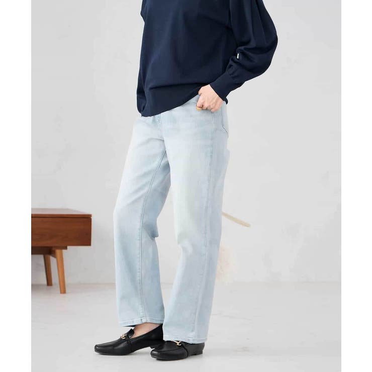 ストレートデニムパンツ | a.v.v【WOMEN】 | 詳細画像3 