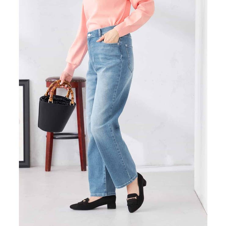 ストレートデニムパンツ | a.v.v【WOMEN】 | 詳細画像9 