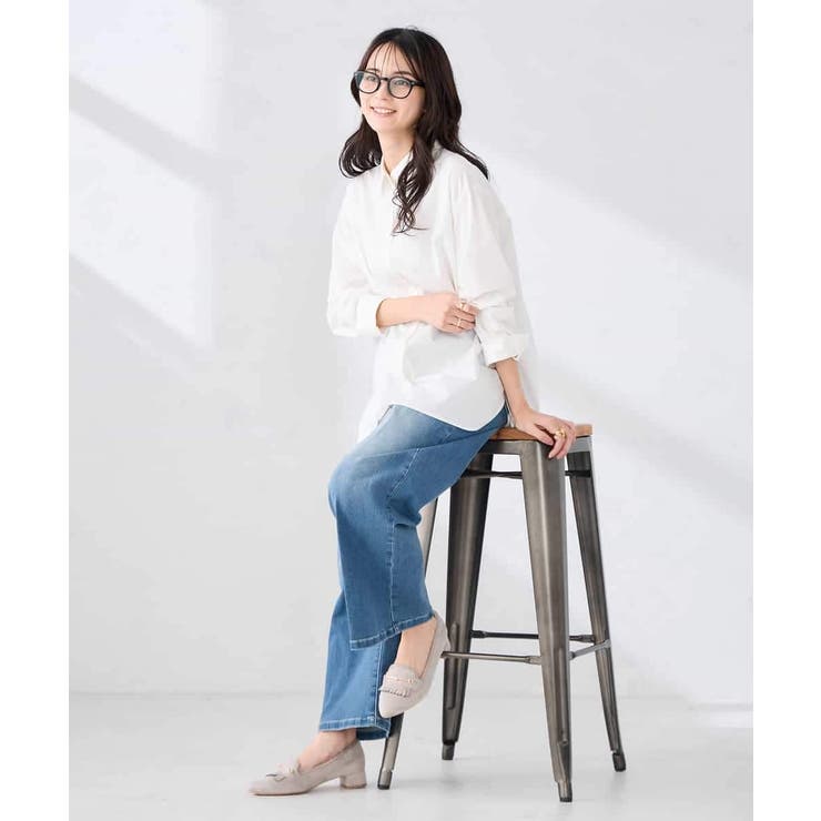 ワイドデニムパンツ | a.v.v【WOMEN】 | 詳細画像15 