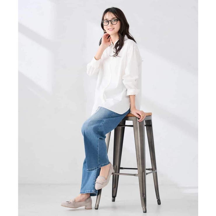 ワイドデニムパンツ | a.v.v【WOMEN】 | 詳細画像16 