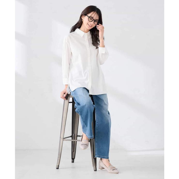 ワイドデニムパンツ | a.v.v【WOMEN】 | 詳細画像18 