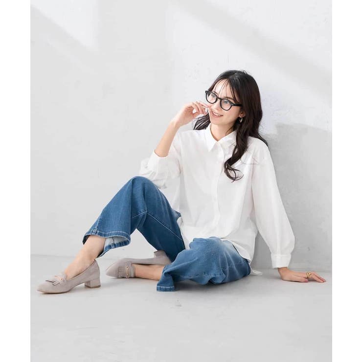 ワイドデニムパンツ | a.v.v【WOMEN】 | 詳細画像21 