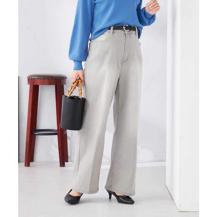 ワイドデニムパンツ | a.v.v【WOMEN】 | 詳細画像23 