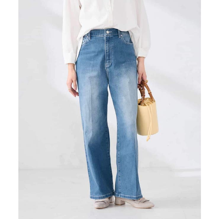 ワイドデニムパンツ | a.v.v【WOMEN】 | 詳細画像9 