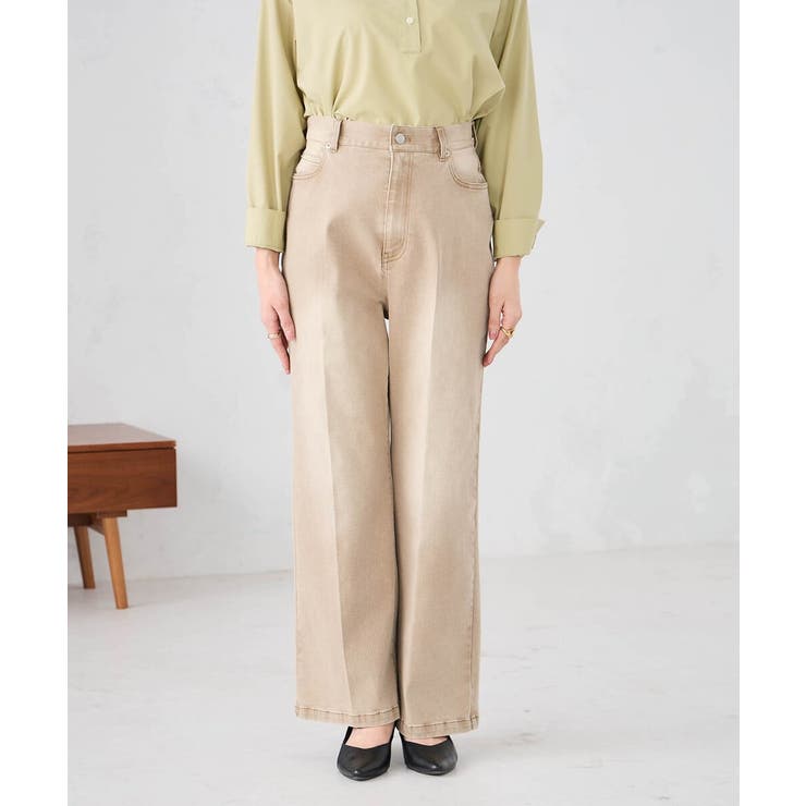 ワイドデニムパンツ | a.v.v【WOMEN】 | 詳細画像12 