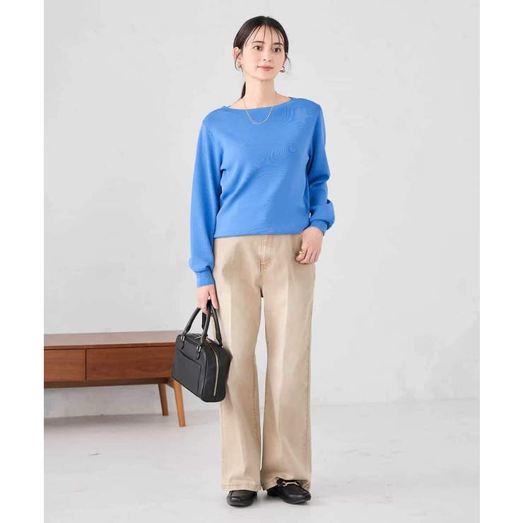 ワイドデニムパンツ | a.v.v【WOMEN】 | 詳細画像5 