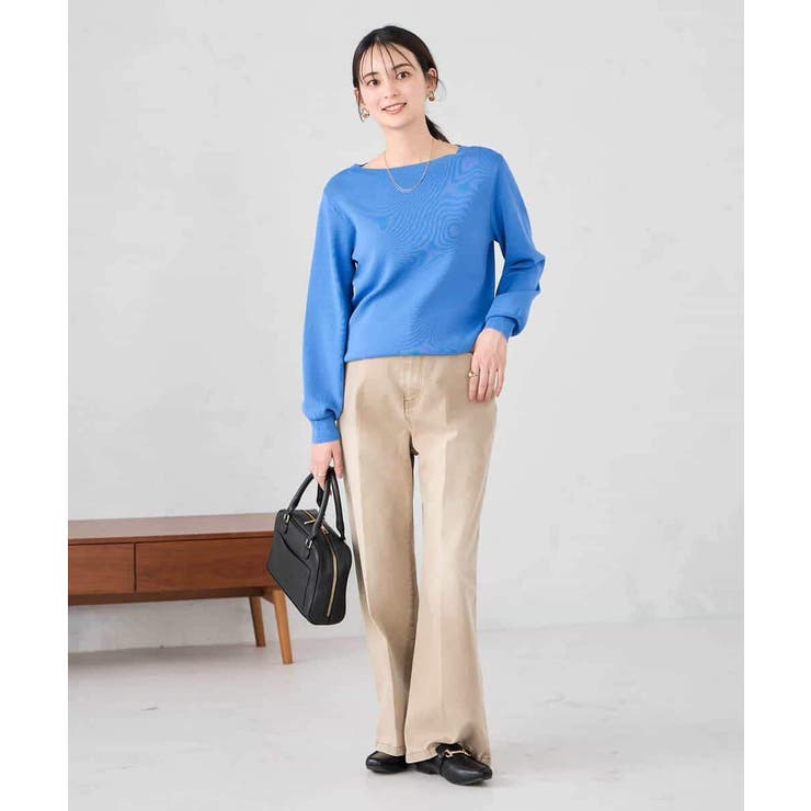 ワイドデニムパンツ | a.v.v【WOMEN】 | 詳細画像6 