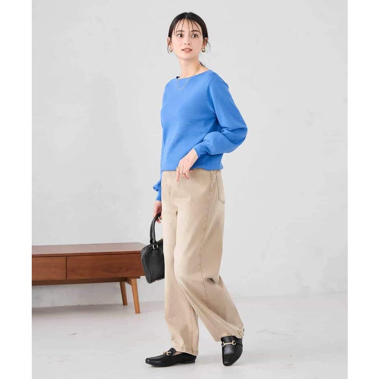 ワイドデニムパンツ | a.v.v【WOMEN】 | 詳細画像8 