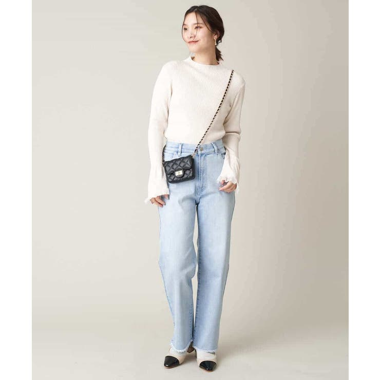 ストレッチデニムストレートパンツ | a.v.v【WOMEN】 | 詳細画像18 