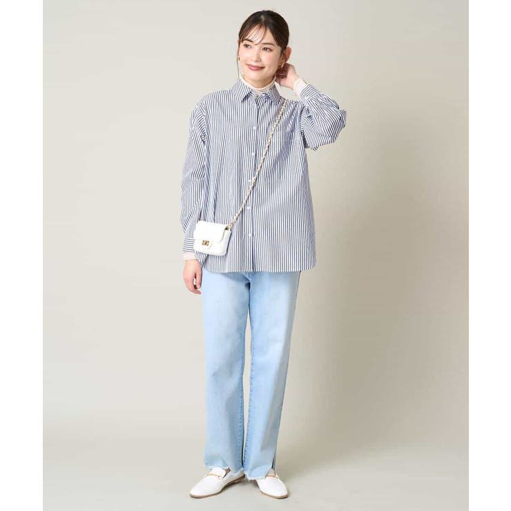 ストレッチデニムストレートパンツ | a.v.v【WOMEN】 | 詳細画像18 