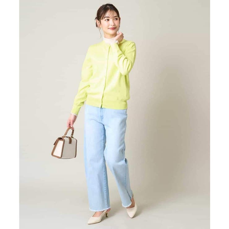 ストレッチデニムストレートパンツ | a.v.v【WOMEN】 | 詳細画像2 