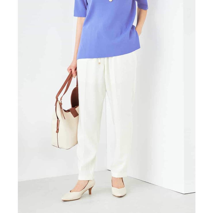 【接触冷感/洗える/イージーケア】美ラクるイージーテーパードパンツ | a.v.v【WOMEN】 | 詳細画像18 