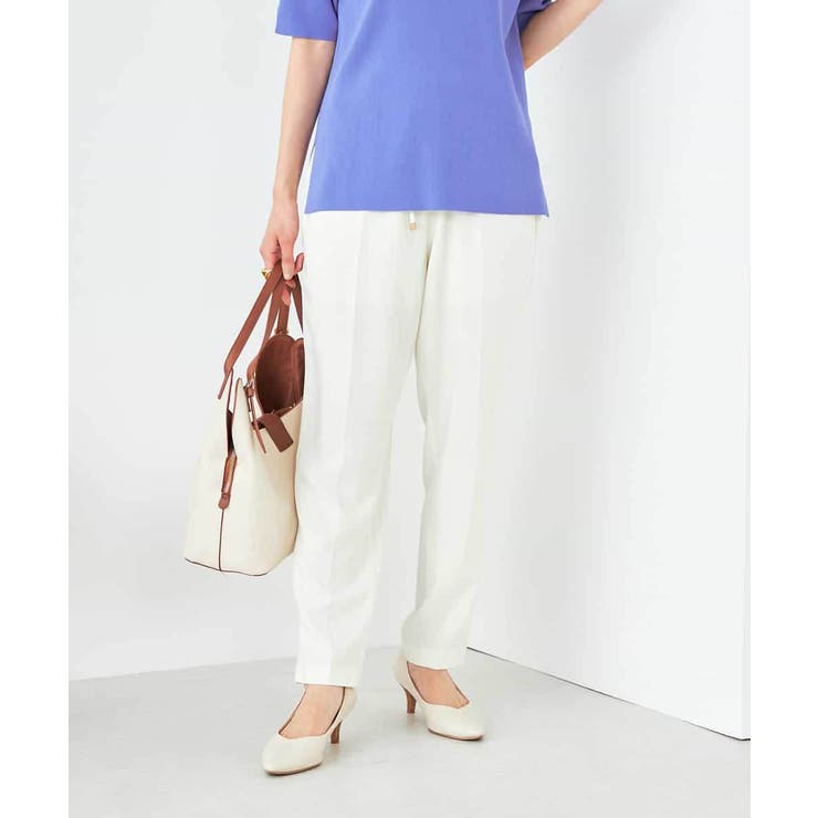 【接触冷感/洗える/イージーケア】美ラクるイージーテーパードパンツ | a.v.v【WOMEN】 | 詳細画像20 