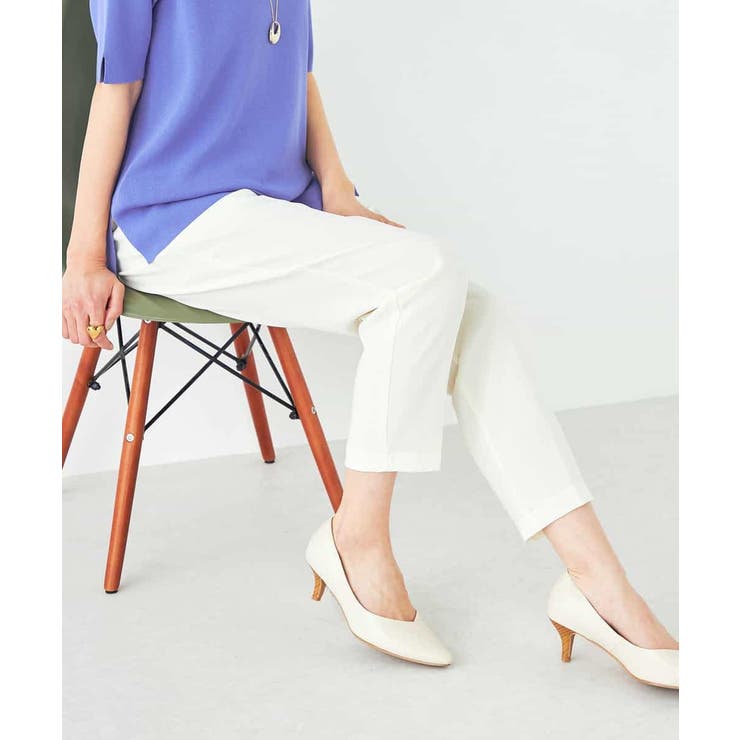 【接触冷感/洗える/イージーケア】美ラクるイージーテーパードパンツ | a.v.v【WOMEN】 | 詳細画像21 