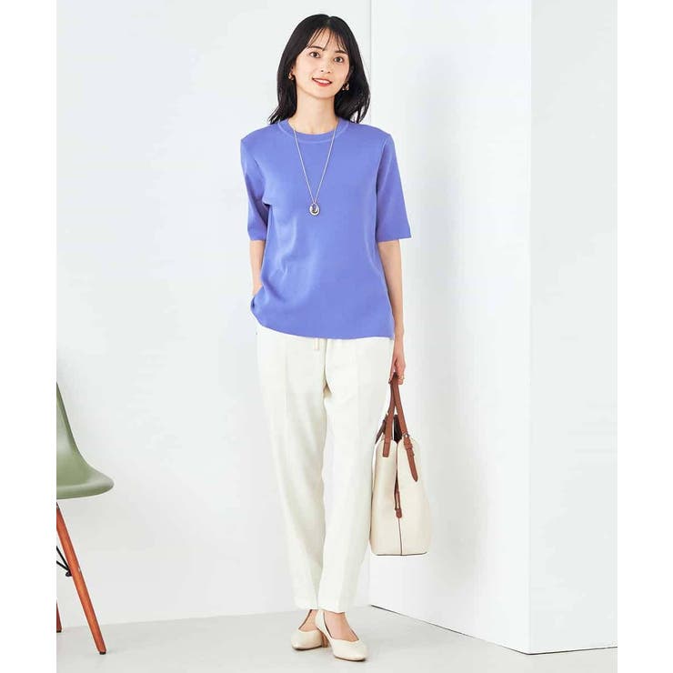 【接触冷感/洗える/イージーケア】美ラクるイージーテーパードパンツ | a.v.v【WOMEN】 | 詳細画像22 