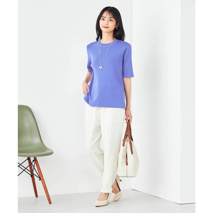 【接触冷感/洗える/イージーケア】美ラクるイージーテーパードパンツ | a.v.v【WOMEN】 | 詳細画像23 