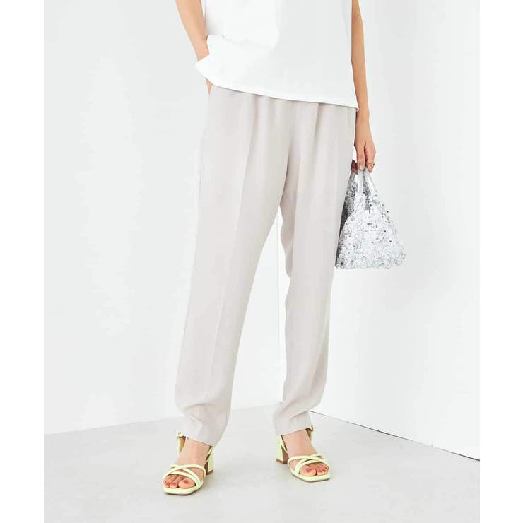 【接触冷感/洗える/イージーケア】美ラクるイージーテーパードパンツ | a.v.v【WOMEN】 | 詳細画像26 