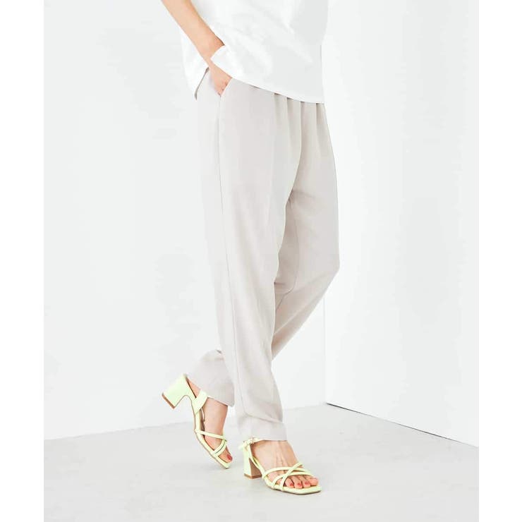 【接触冷感/洗える/イージーケア】美ラクるイージーテーパードパンツ | a.v.v【WOMEN】 | 詳細画像27 