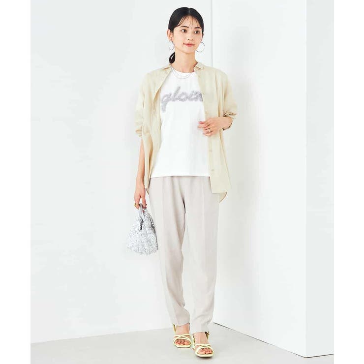 【接触冷感/洗える/イージーケア】美ラクるイージーテーパードパンツ | a.v.v【WOMEN】 | 詳細画像31 