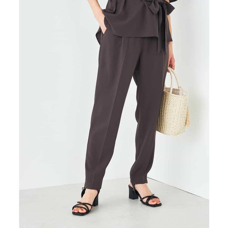 【接触冷感/洗える/イージーケア】美ラクるイージーテーパードパンツ | a.v.v【WOMEN】 | 詳細画像33 