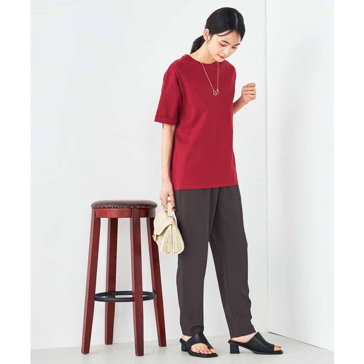 【接触冷感/洗える/イージーケア】美ラクるイージーテーパードパンツ | a.v.v【WOMEN】 | 詳細画像40 