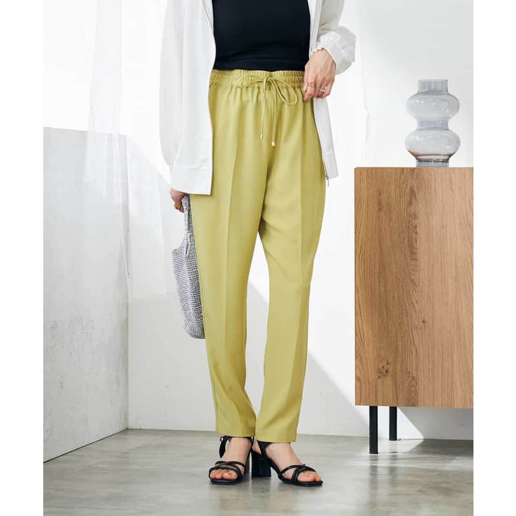 【接触冷感/洗える/イージーケア】美ラクるイージーテーパードパンツ | a.v.v【WOMEN】 | 詳細画像62 