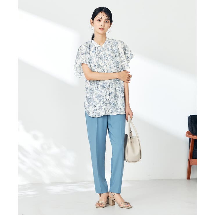 【接触冷感/洗える/イージーケア】美ラクるイージーテーパードパンツ | a.v.v【WOMEN】 | 詳細画像71 