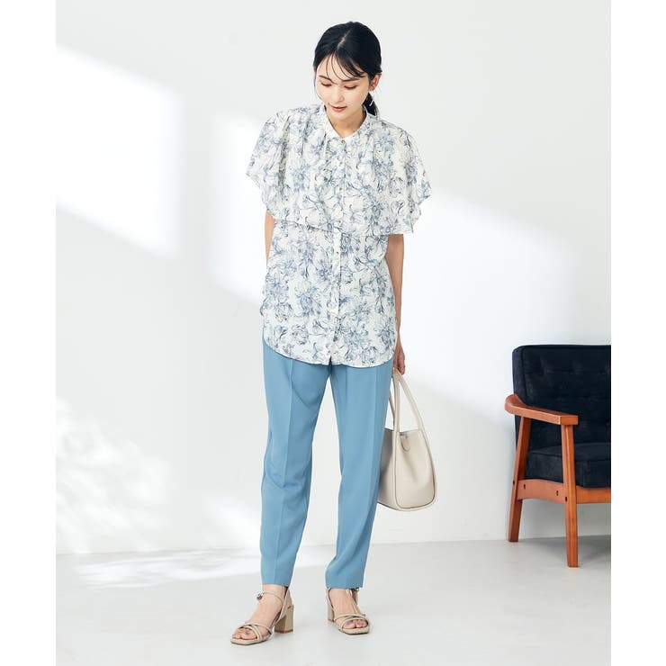 【接触冷感/洗える/イージーケア】美ラクるイージーテーパードパンツ | a.v.v【WOMEN】 | 詳細画像72 