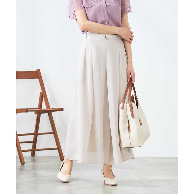 シアーワイドパンツ | a.v.v【WOMEN】 | 詳細画像13 