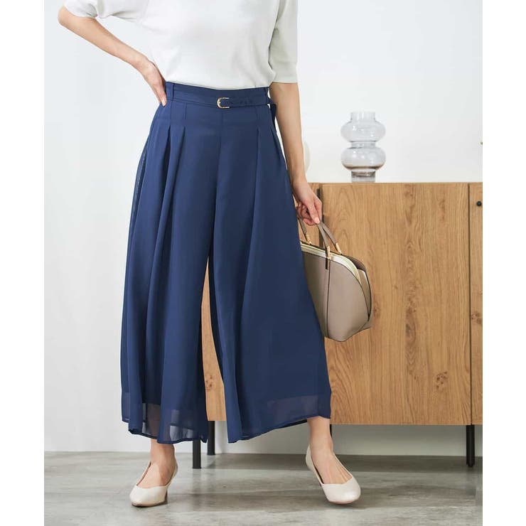 シアーワイドパンツ | a.v.v【WOMEN】 | 詳細画像5 