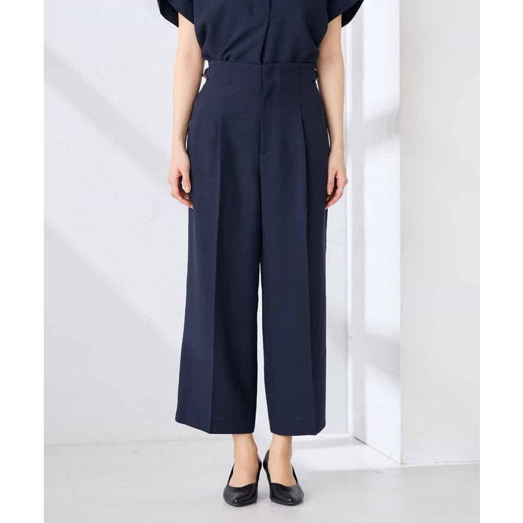 【接触冷感 UVカット】リネンライククロップドパンツ【セットアップ対応 アンチピ… | a.v.v【WOMEN】 | 詳細画像26 