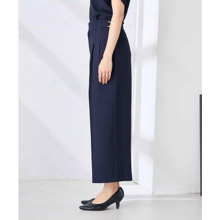 【接触冷感 UVカット】リネンライククロップドパンツ【セットアップ対応 アンチピ… | a.v.v【WOMEN】 | 詳細画像27 
