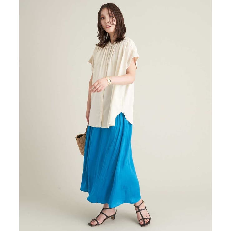 【イージーケア】落ち感ギャザースカンツ | a.v.v【WOMEN】 | 詳細画像10 