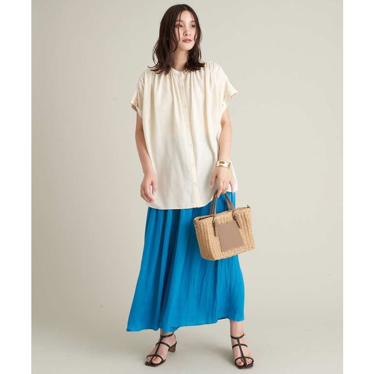 【イージーケア】落ち感ギャザースカンツ | a.v.v【WOMEN】 | 詳細画像11 