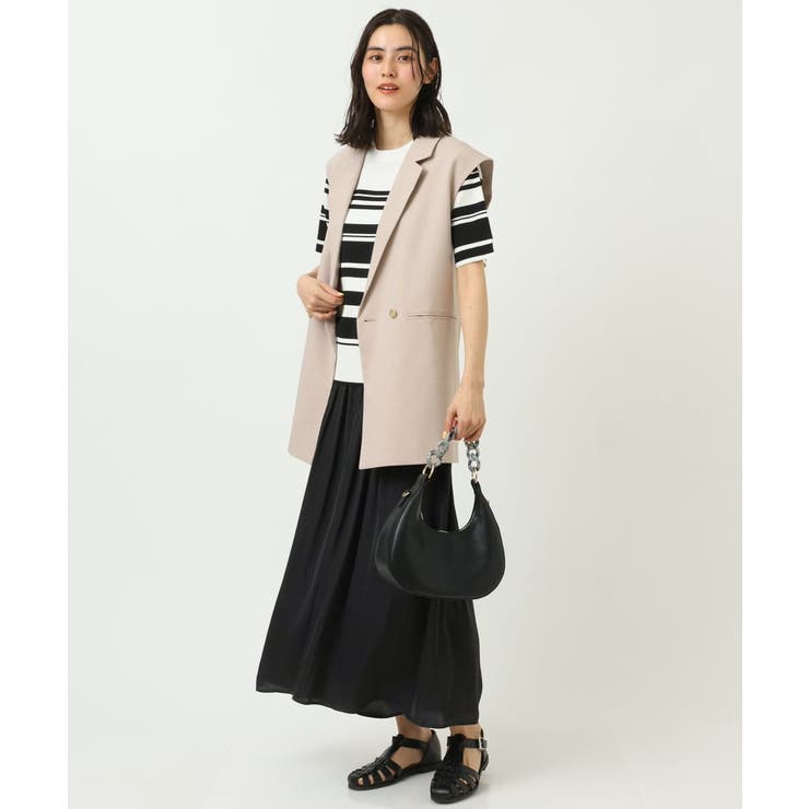 【イージーケア】落ち感ギャザースカンツ | a.v.v【WOMEN】 | 詳細画像15 