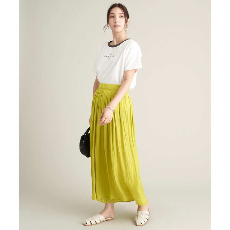 【イージーケア】落ち感ギャザースカンツ | a.v.v【WOMEN】 | 詳細画像2 