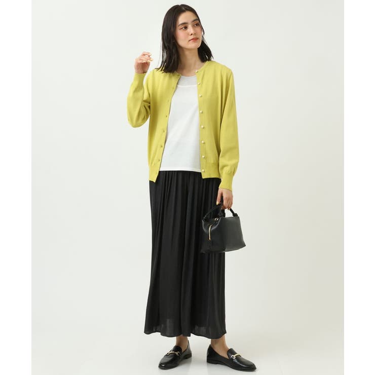 【イージーケア】落ち感ギャザースカンツ | a.v.v【WOMEN】 | 詳細画像20 