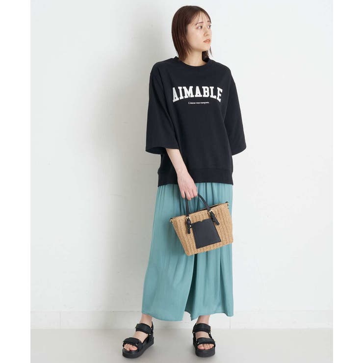 【イージーケア】落ち感ギャザースカンツ | a.v.v【WOMEN】 | 詳細画像22 