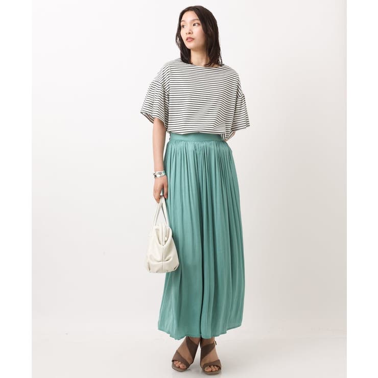 【イージーケア】落ち感ギャザースカンツ | a.v.v【WOMEN】 | 詳細画像26 